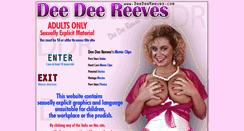 Desktop Screenshot of deedeereeves.com